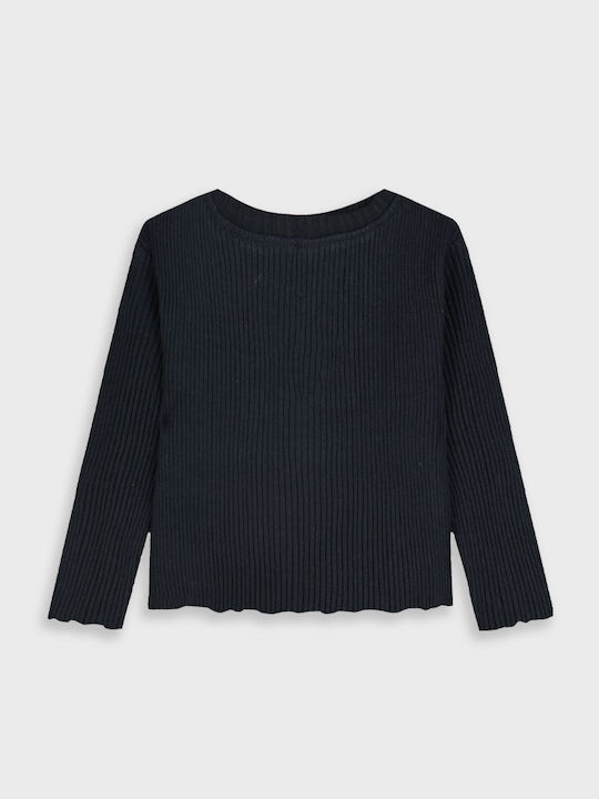 Kids' Shirt Long Sleeve Rua Ribbed Long Sleeve Blouse