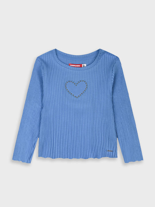 Kids' Shirt Long Sleeve Rua Ribbed Long Sleeve Blouse