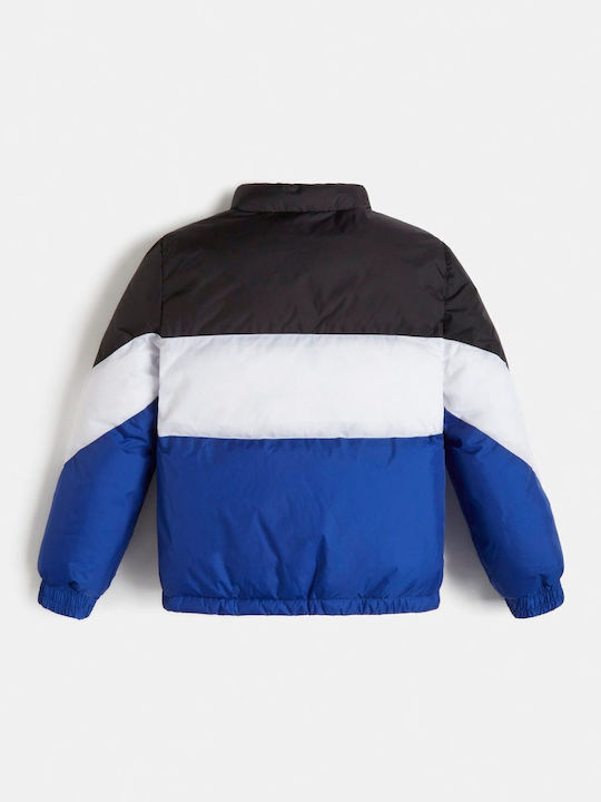 Kinder Steppjacke Kurz Blau