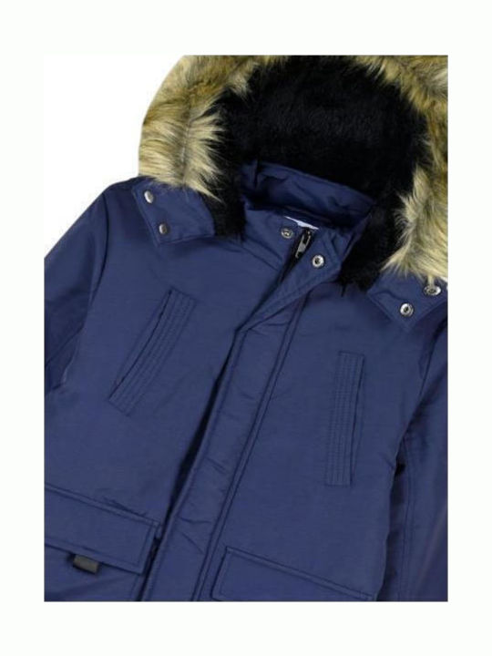 Kids Casual Short Coat with Hood Maren