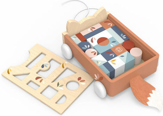 Speedy Monkey Pull-Along Toy made of Wood