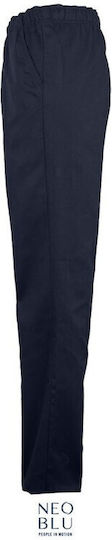 Chef Pants Drawstring Edmond-04457 Neoblu Dark Blue