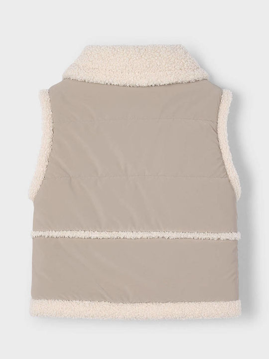 Kinder Freizeitjacke Ärmellos Brown
