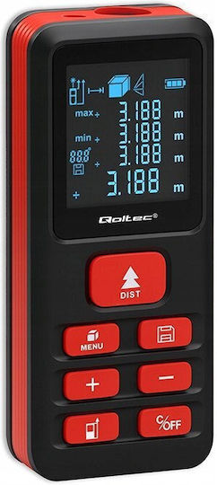 Qoltec Μέτρο Laser 50688 με Εύρος Μέτρησης 0.05m-120m