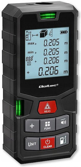 Qoltec Laser Distance Meter 50687 with Range up to 120m
