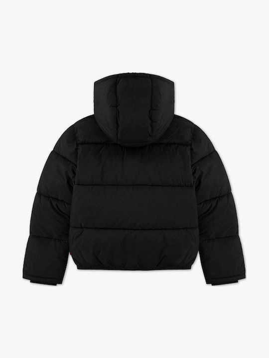 Kinder Steppjacke Schwarz