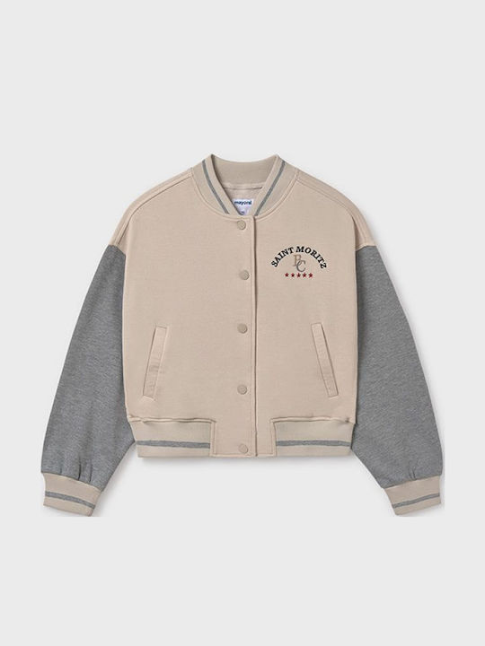 Kids' Bomber Short Beige Skoro