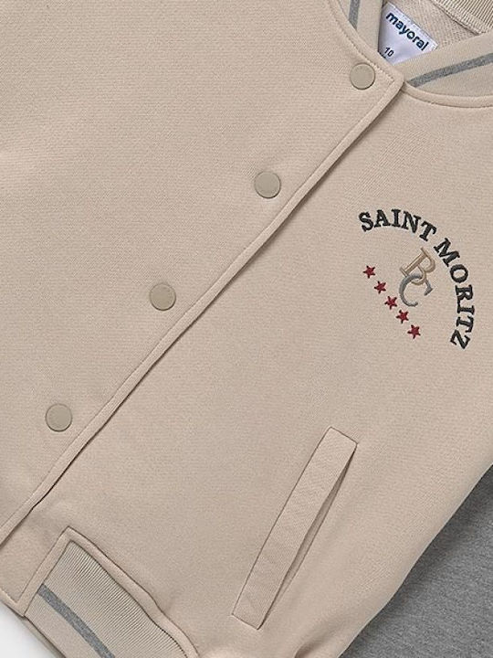Kids' Bomber Short Beige Skoro