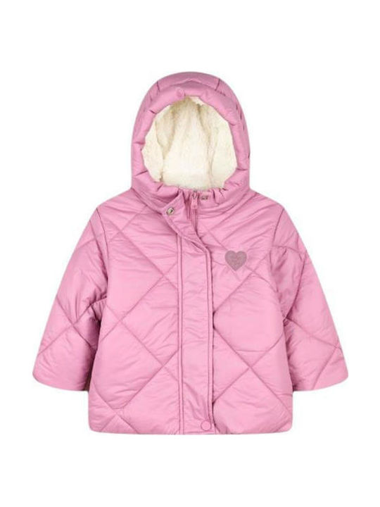Kinder Freizeitjacke mit Kapuze Purple