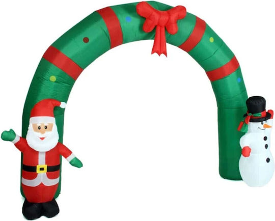 Weihnachtsfigur Aufblasbare Bogen Santa Claus & Schneemann 300 X 270 X 90cm Außen