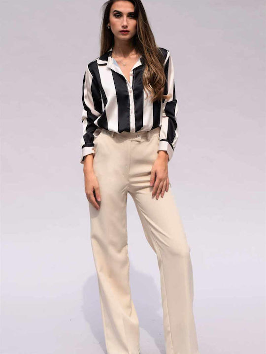 Honey Winter Blazer pentru femei Sacou beige - nude