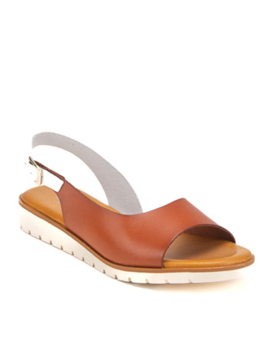 Anatomic Women's Ankle Strap Platforms Tabac Brown