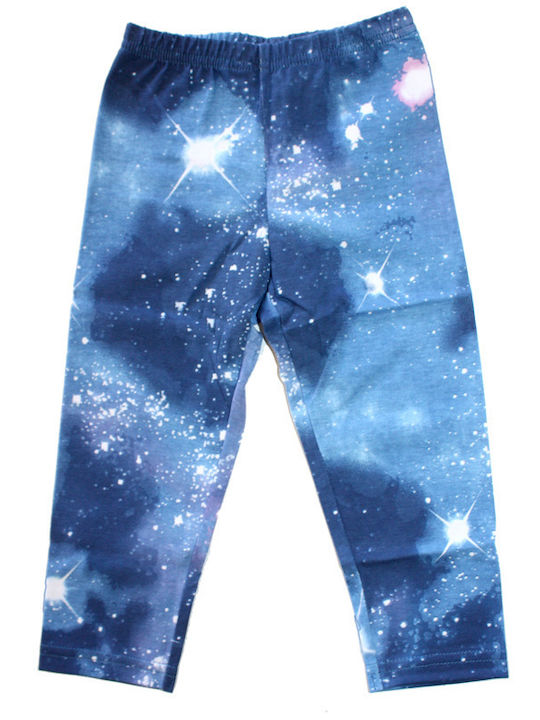 Kinder Leggings Lang Light Blue