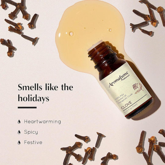 Φυσικό Αιθέριο Έλαιο Γαρύφαλλο Clove Natural Essential Oil 10ml