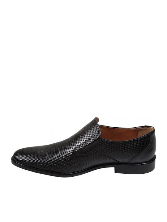 Leder Herren Freizeitschuhe Schwarz