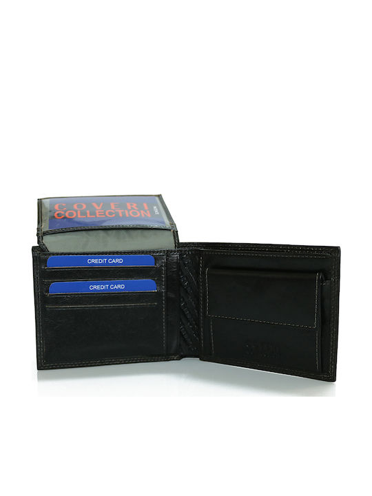 Leather Men's Wallet Classic Black