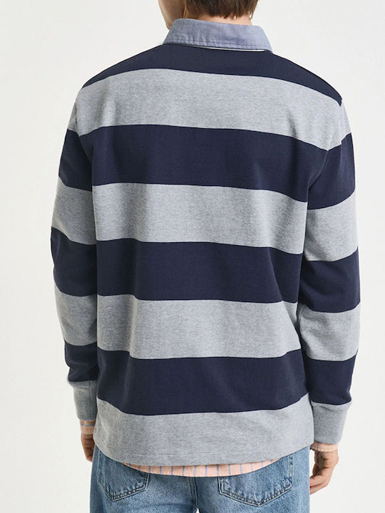 Polo Μπλούζα Μακρυμάνικη Gray