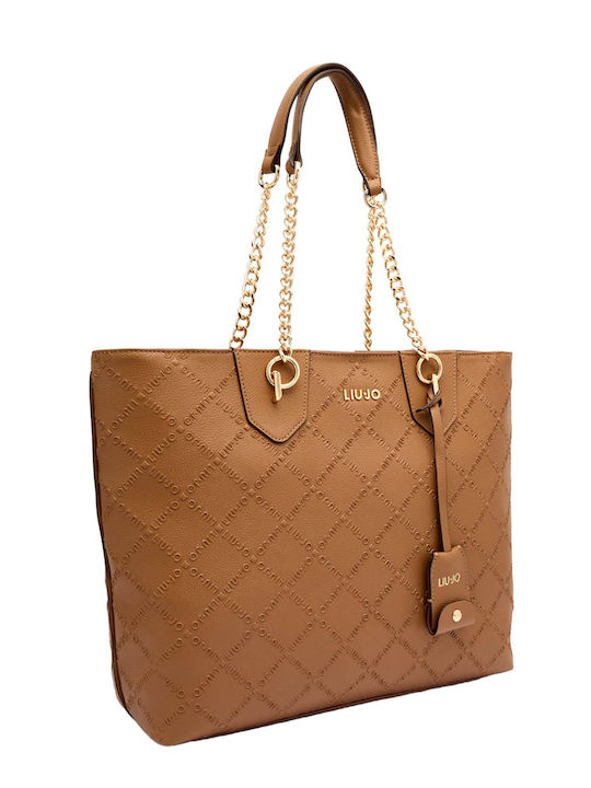 Women's Bag Shopper Shoulder Tabac Brown