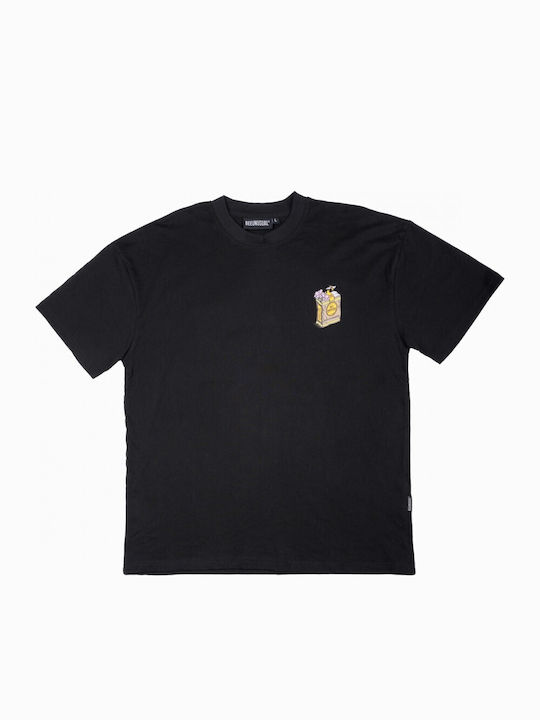 High Flowers T-shirt Black AT-253345