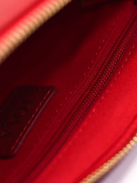 Leder Damentasche Handtasche Burgundisch