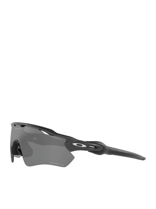 Oakley Radar Ev Path Ανδρικά Γυαλιά Ηλίου με Μαύρο Κοκκάλινο Σκελετό και Μαύρο Polarized Φακό OO9208-D3