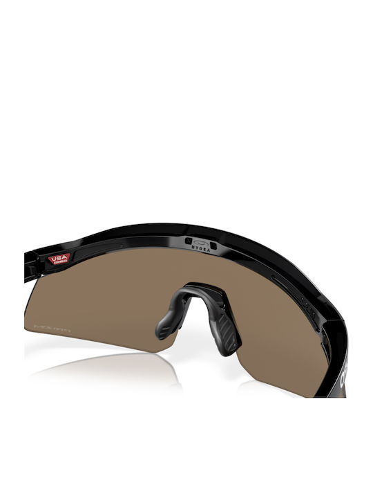 Oakley Hydra Men's Sunglasses with Black Plastic Frame and Yellow Lens OO9229-08