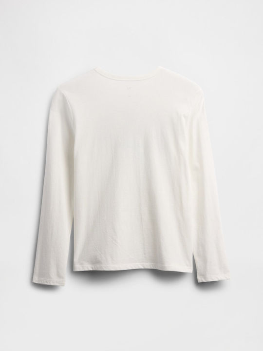 Kids' Shirt Long Sleeve Off White Logo