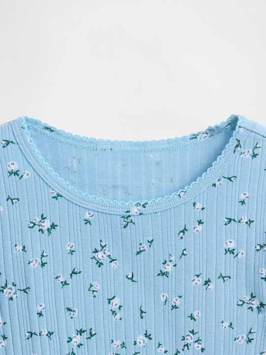 Kids' Shirt Long Sleeve Light Blue