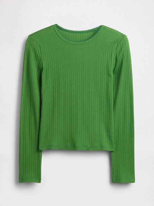 Kids' Shirt Long Sleeve Saratoga Green