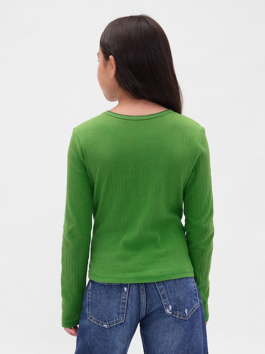 Kids' Shirt Long Sleeve Saratoga Green