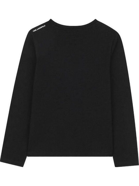 Kinderoberteile Langärmelig Black