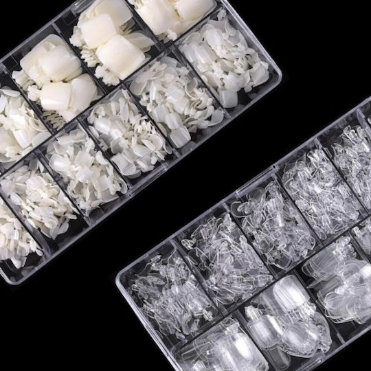 Globalnail Of foot 10 different sizes Globalnail Nail Tips Transparent 500pcs IS-46678845