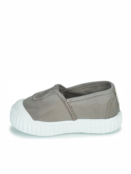 Kinder Sneakers Slip-on Gray