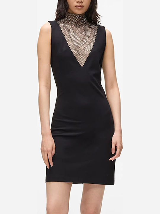 Summer Mini Evening Dress Black