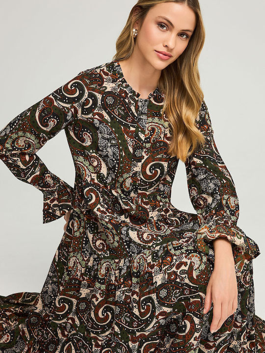 Midi Kleid Braun