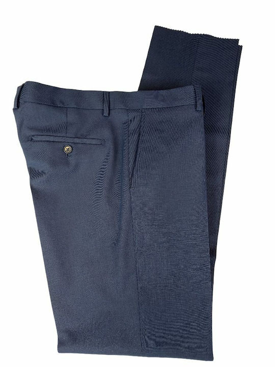 Costum Bărbați Cu vestă Blue