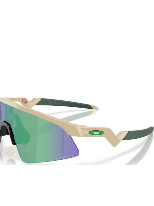 Oakley Sweep Unisex Sunglasses with Green Plastic Frame and Multicolour Mirror Lens OJ9015-07
