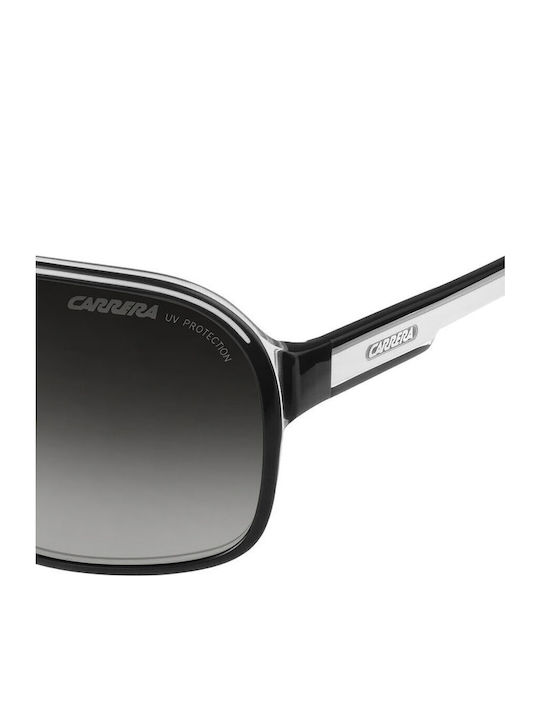 Carrera Men's Sunglasses with Black Plastic Frame and Black Gradient Lens 240265T4M649O