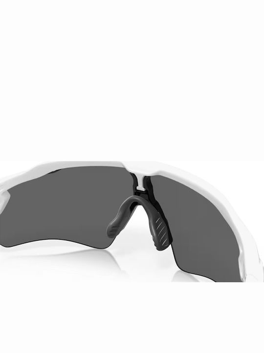 Oakley Radar Ev Path Ανδρικά Γυαλιά Ηλίου με Λευκό Κοκκάλινο Σκελετό και Γκρι Polarized Φακό OO9208-94