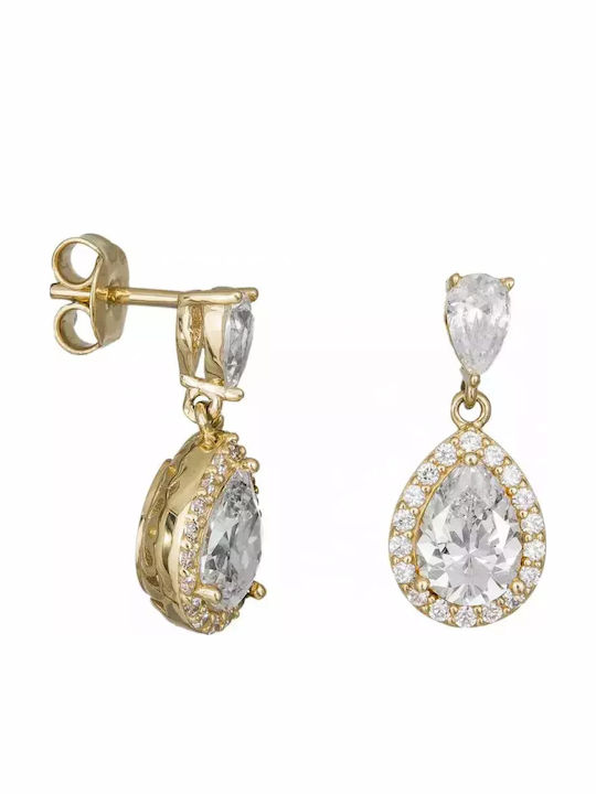 Dangle Earrings Made of 14K Gold Dangle Earrings Made of 14K Gold