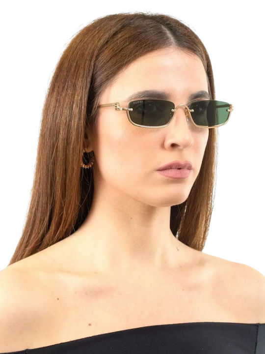 Gucci Ochelari de soare Πράσινα cu Cadru & Verde Lentilă