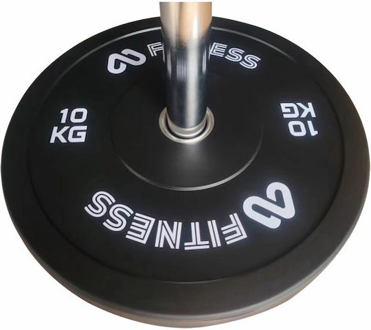 Mfitness Set of Plates Olympic Type Rubber 1 x 10kg Φ50mm