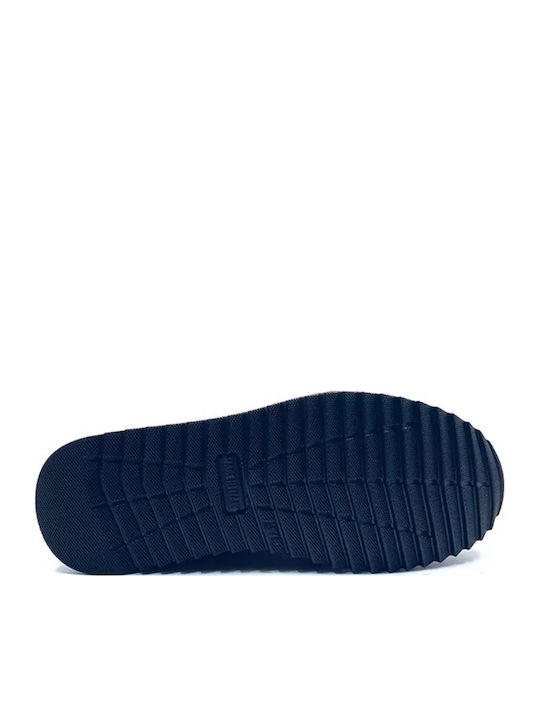Leather Women's Loafers in Black Color