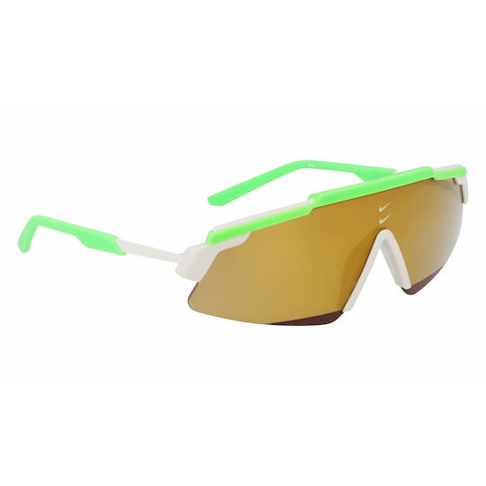 Nike Cycling Glasses Marquee Green Strike Bronze Mirror with Green Frame & Mirror Lenses