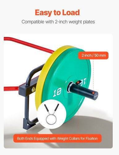 Vevor Trap Olympic Type Strength Training Bar Φ50 Length 143cm Without Collar