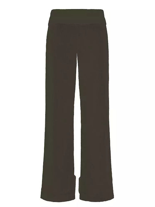 Γυναικεία Βαμβακερή Παντελόνα Moka Brown