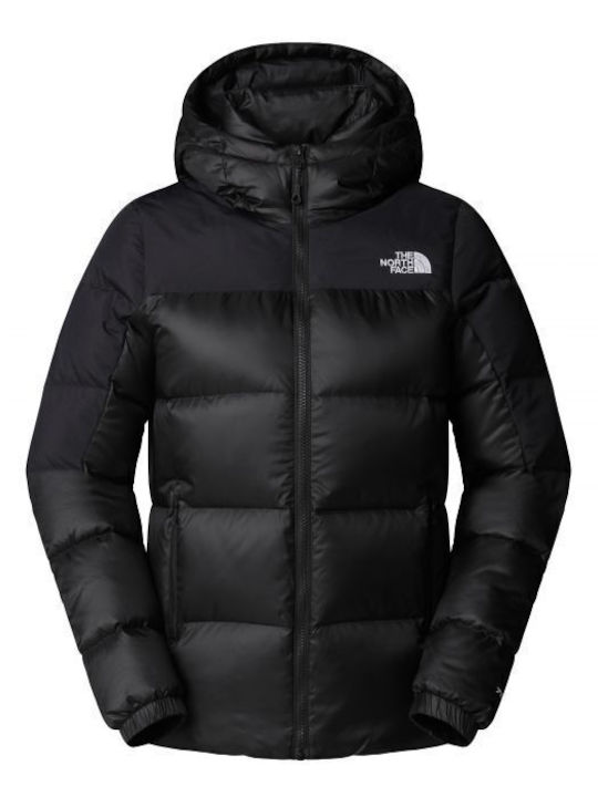 Diablo Women's Puffer Jacket for Winter with Hood Tnf Black Heather-tnf Black