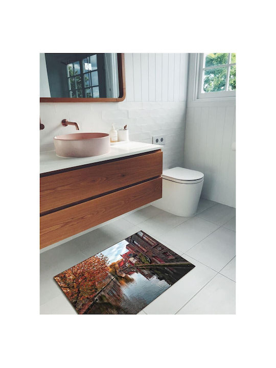 Dimcol Rutschfest Badematte Synthetisch,Polyester/Cotton/Leather Rechteckig Bruges 259 33463065003 Colorful 60x100cm