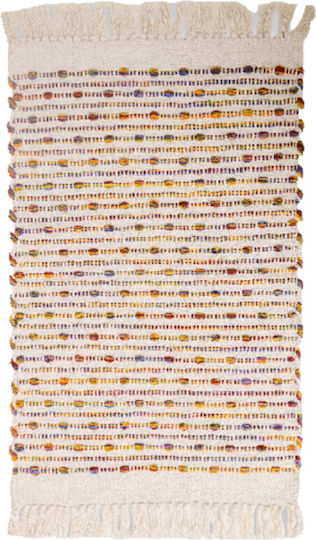 Rainbow Badematte Baumwolle Rechteckig Malia Blue 80x50cm