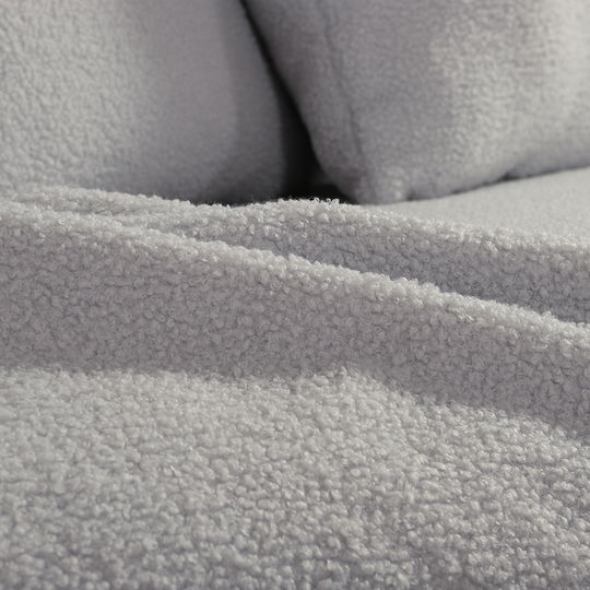 Nef-Nef Homeware Διθέσιου Καναπέ Π180xΜ250cm Silver Nef-Nef Homeware Διθέσιου Καναπέ Π180xΜ250cm Silver